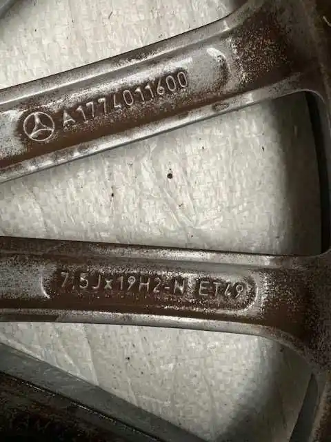 Mercedes w177 A klasa FELGA ALUMINIOWA   19  7,5j et49  ładna