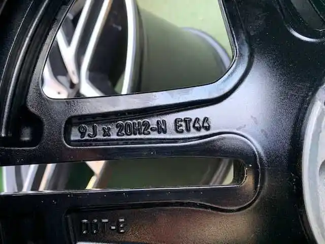 Mercedes GLE 167 felga aluminiowa 20'' 9J ET44 tył