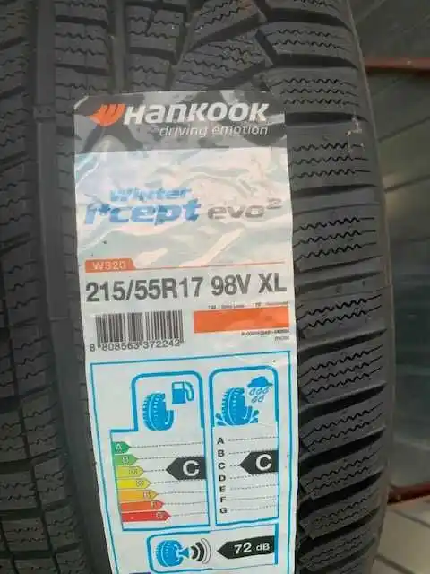 Opony zimowe 17  nowe Hankook Winter 215/ 55 /17