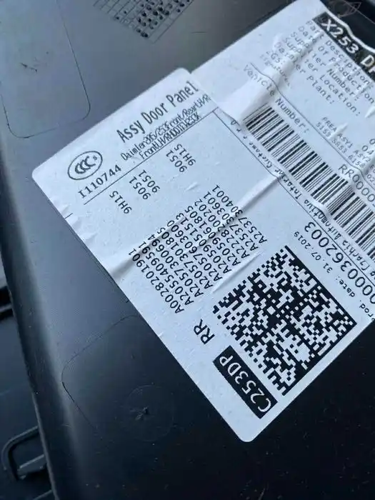 Mercedes GLC W253 Boczek Drzwi Tył Prawy