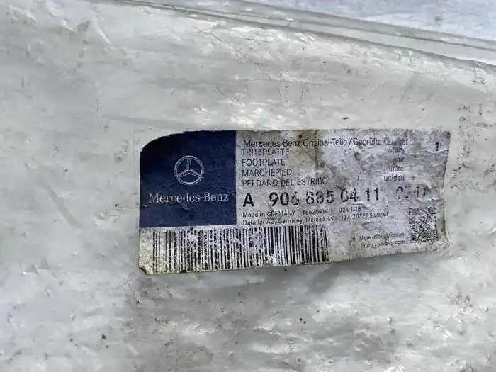 Mercedes Sprinter W906 Lift Stopień Zderzaka Przedniego