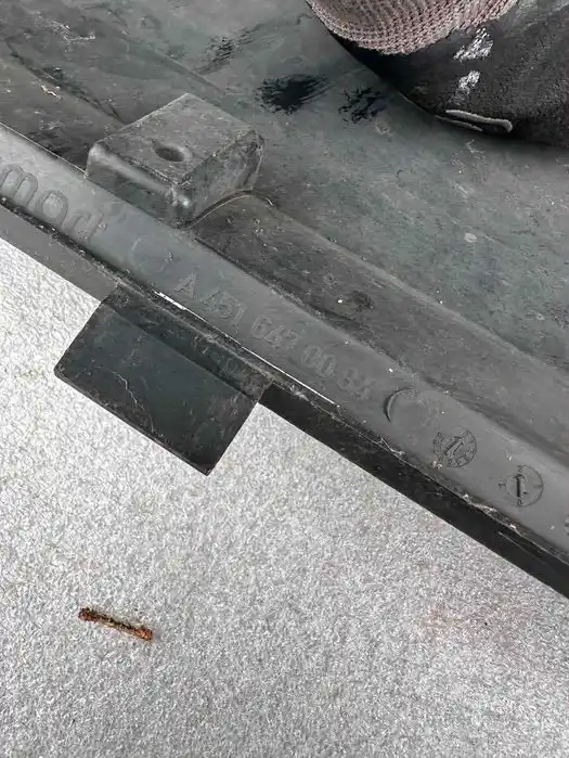 Smart ForTwo Spoiler Dokładka Zderzaka Tył
