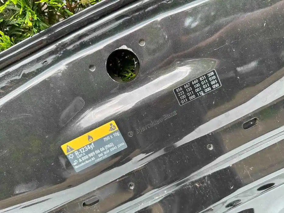 Mercedes S Klasa W223 Maska Pokrywa Silnika