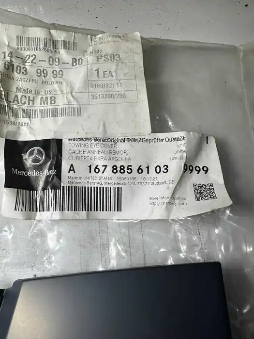 Mercedes GLE W167 Zaślepka Zderzaka Przód