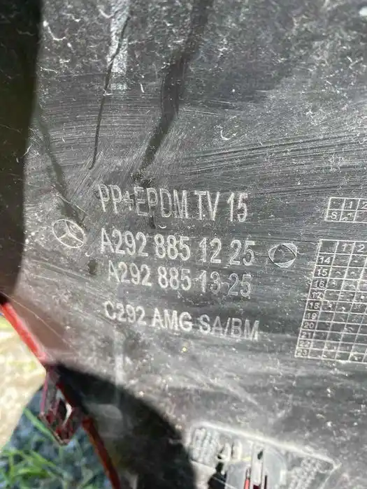 Mercedes GLE W166 AMG Zderzak Tył Tylny