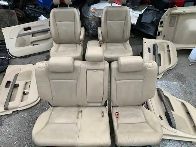 HONDA CRV CR-V  II  2002 - Skóra tapicerka fotele skórzane
