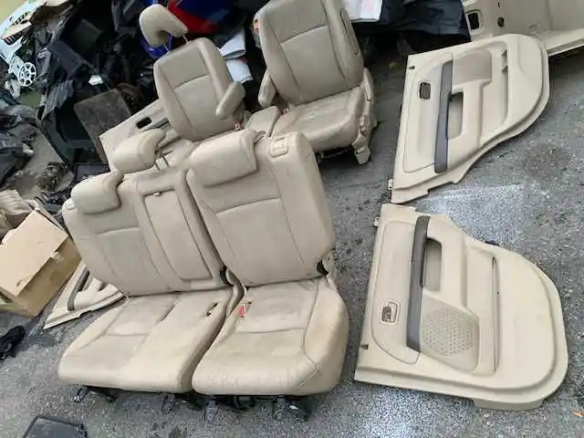 HONDA CRV CR-V  II  2002 - Skóra tapicerka fotele skórzane