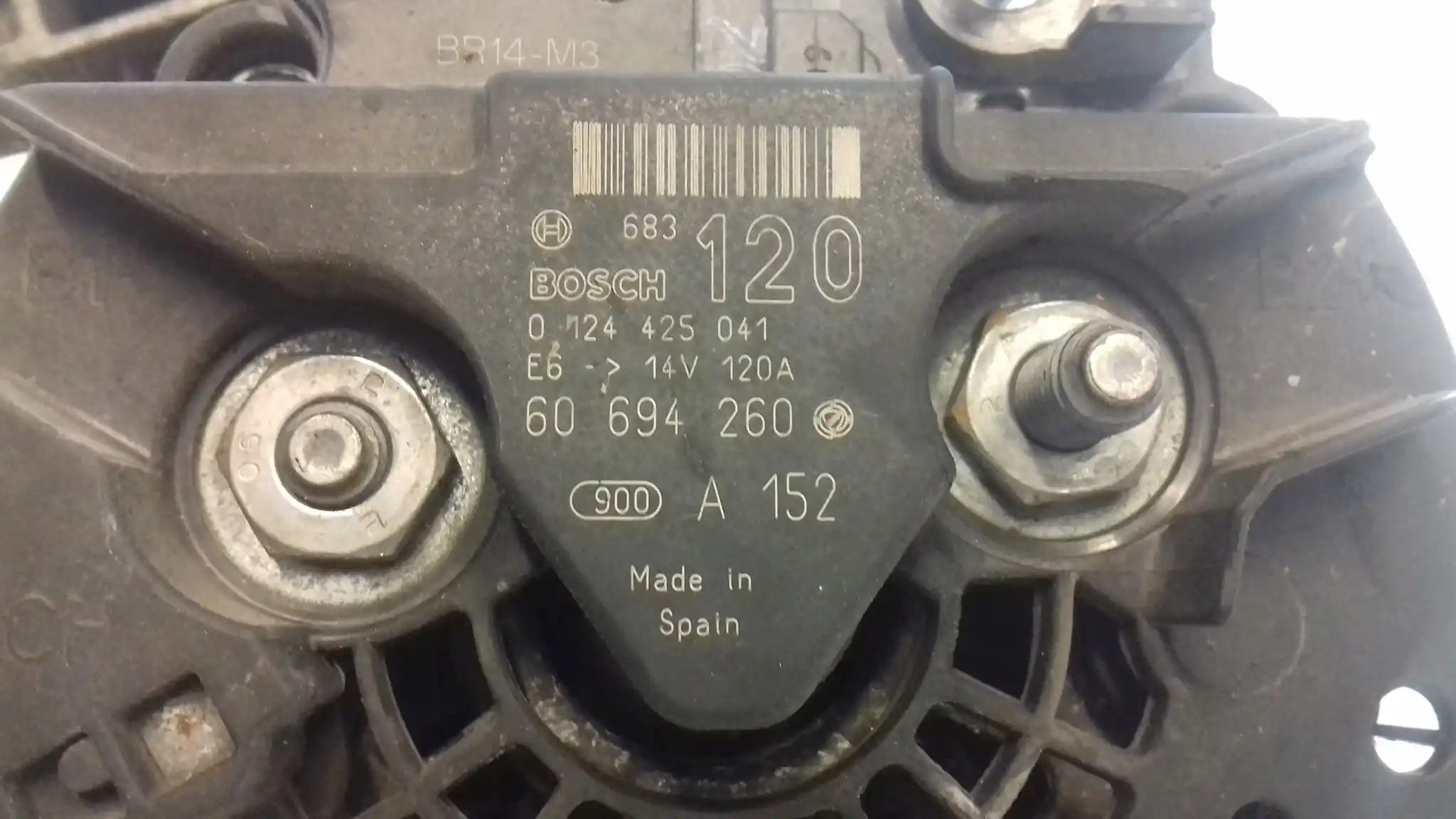 ALTERNATOR 0124425041 ALFA ROMEO 159 1.9 JTS 05-