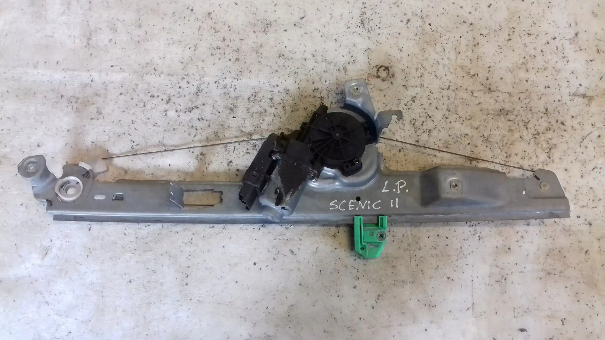 MECHANIZM SILNICZEK SZYBY LEWY PRZÓD RENAULT SCENIC II 03-