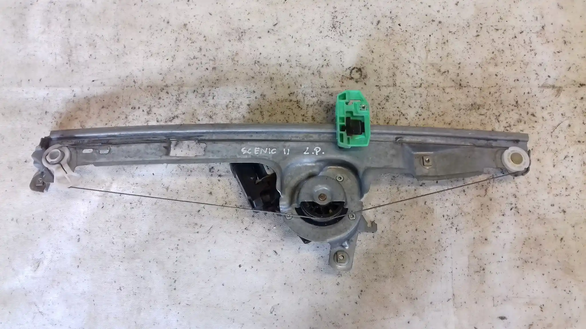 MECHANIZM SILNICZEK SZYBY LEWY PRZÓD RENAULT SCENIC II 03-