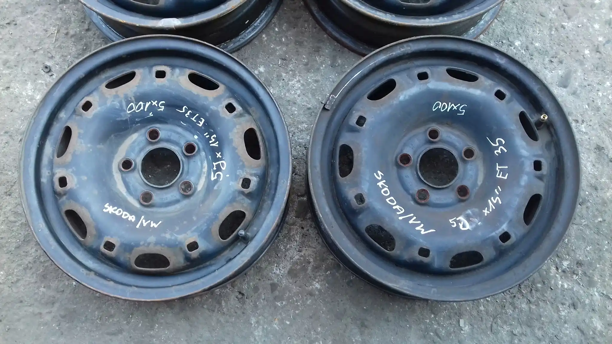 FELGA FELGI STALOWE SKODA VW 5Jx14'' 5x100 ET35