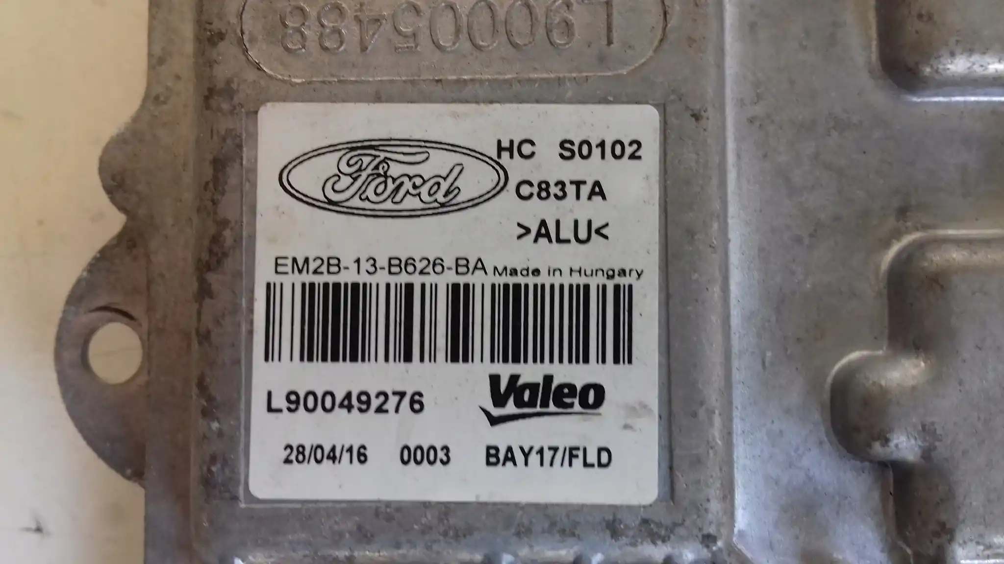 PRZETWORNICA EM2B13B626BA FORD S-MAX MK2 15-
