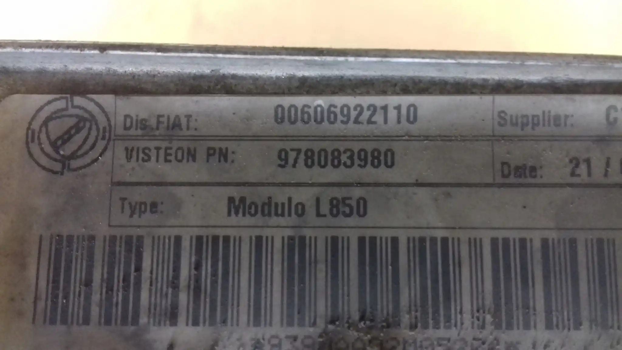 CHŁODNICA WODY ALFA ROMEO 159 1.9 JTS 05-
