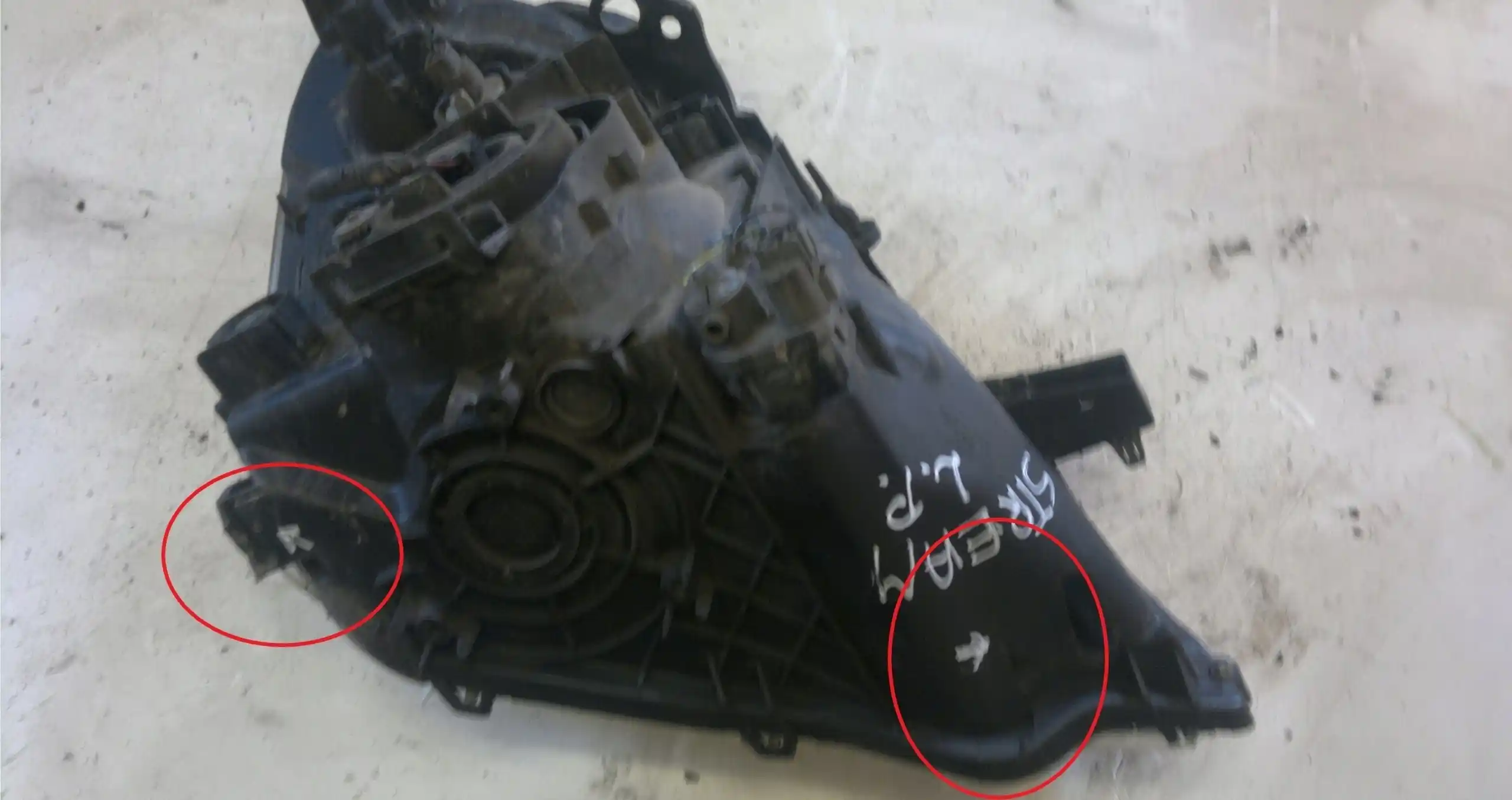 LAMPA LEWY PRZÓD HONDA STREAM 00-03