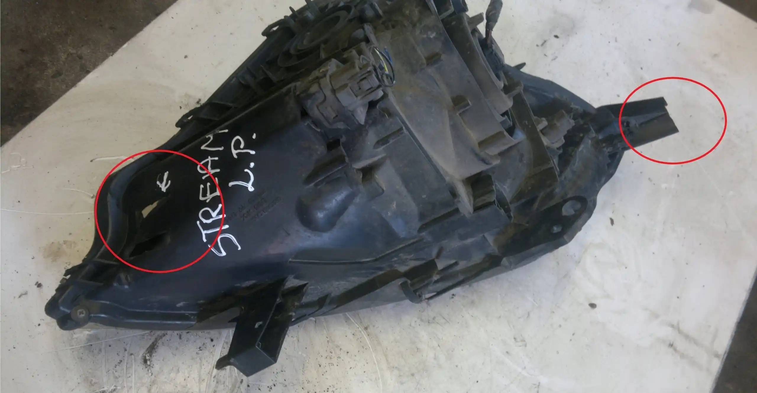 LAMPA LEWY PRZÓD HONDA STREAM 00-03