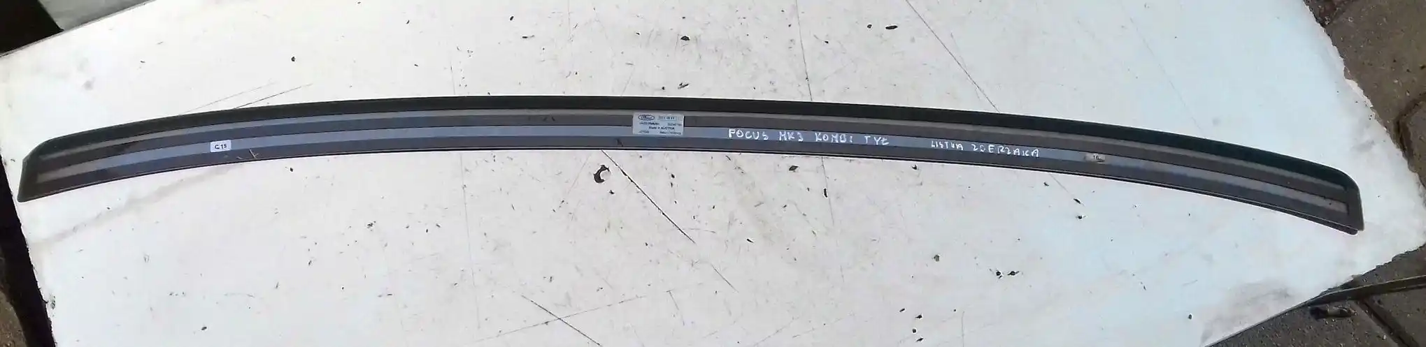 LISTWA ZDRZAKA TYŁ BM5J17E960CA FORD FOCUS MK3 10-