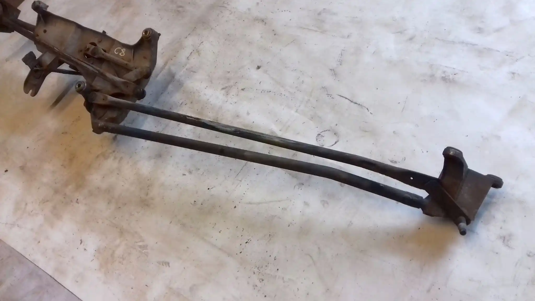 MECHANIZM SILNICZEK WYCIERACZEK PRZÓD CITROEN C8 02-08