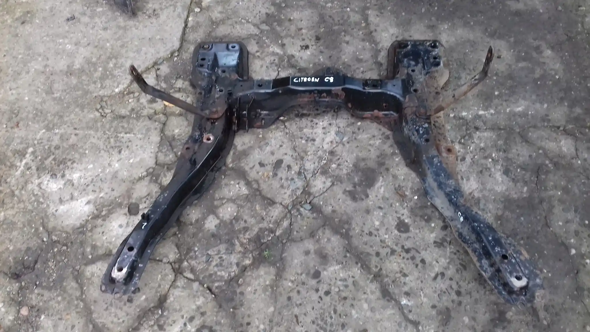 SANKI KOŁYSKA WÓZEK PRZÓD CITROEN C8 02-