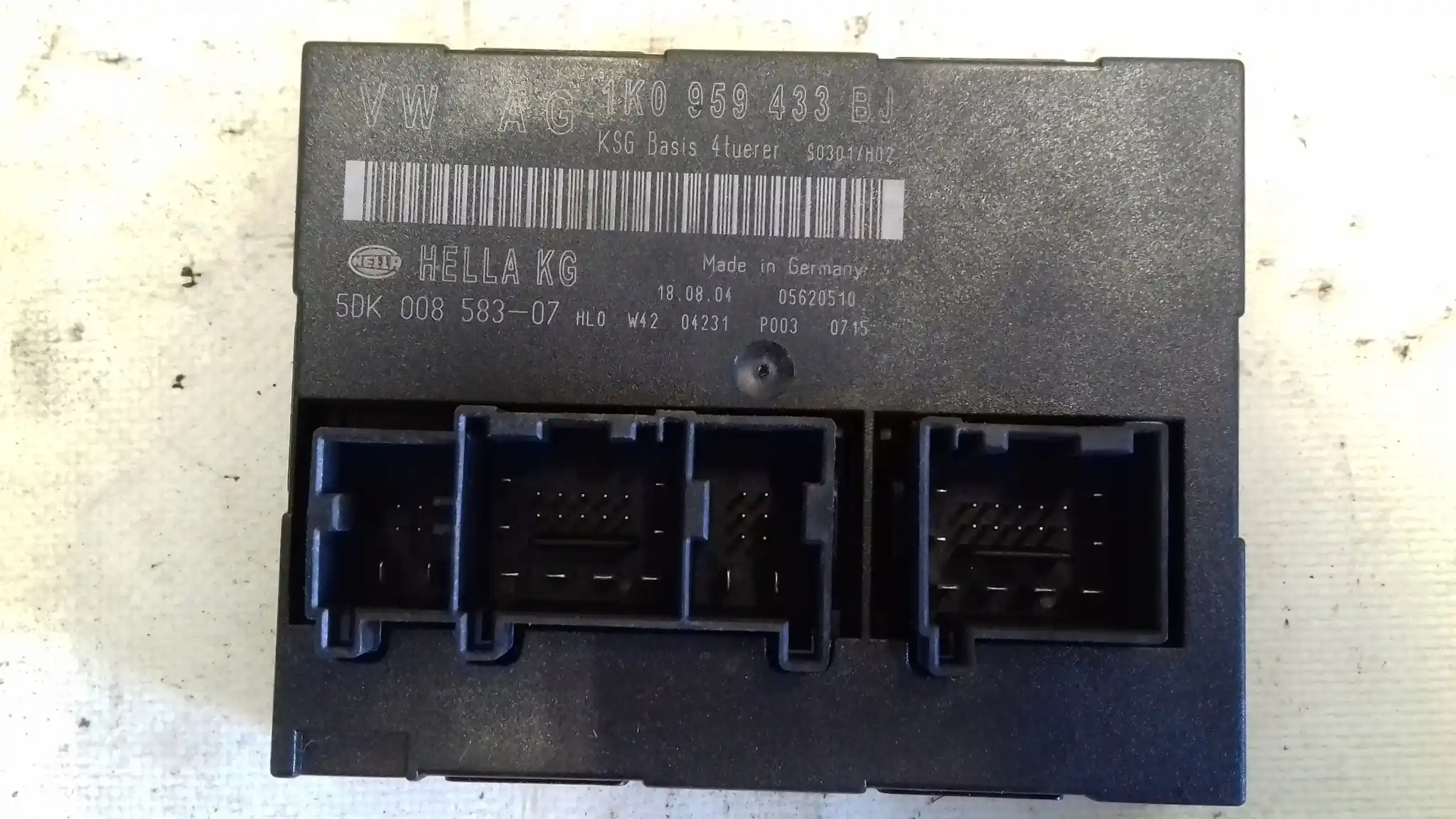 KOMPUTER 06A906033CL ZESTAW IMMO SKODA OCTAVIA II 1.6 MPI 04-08