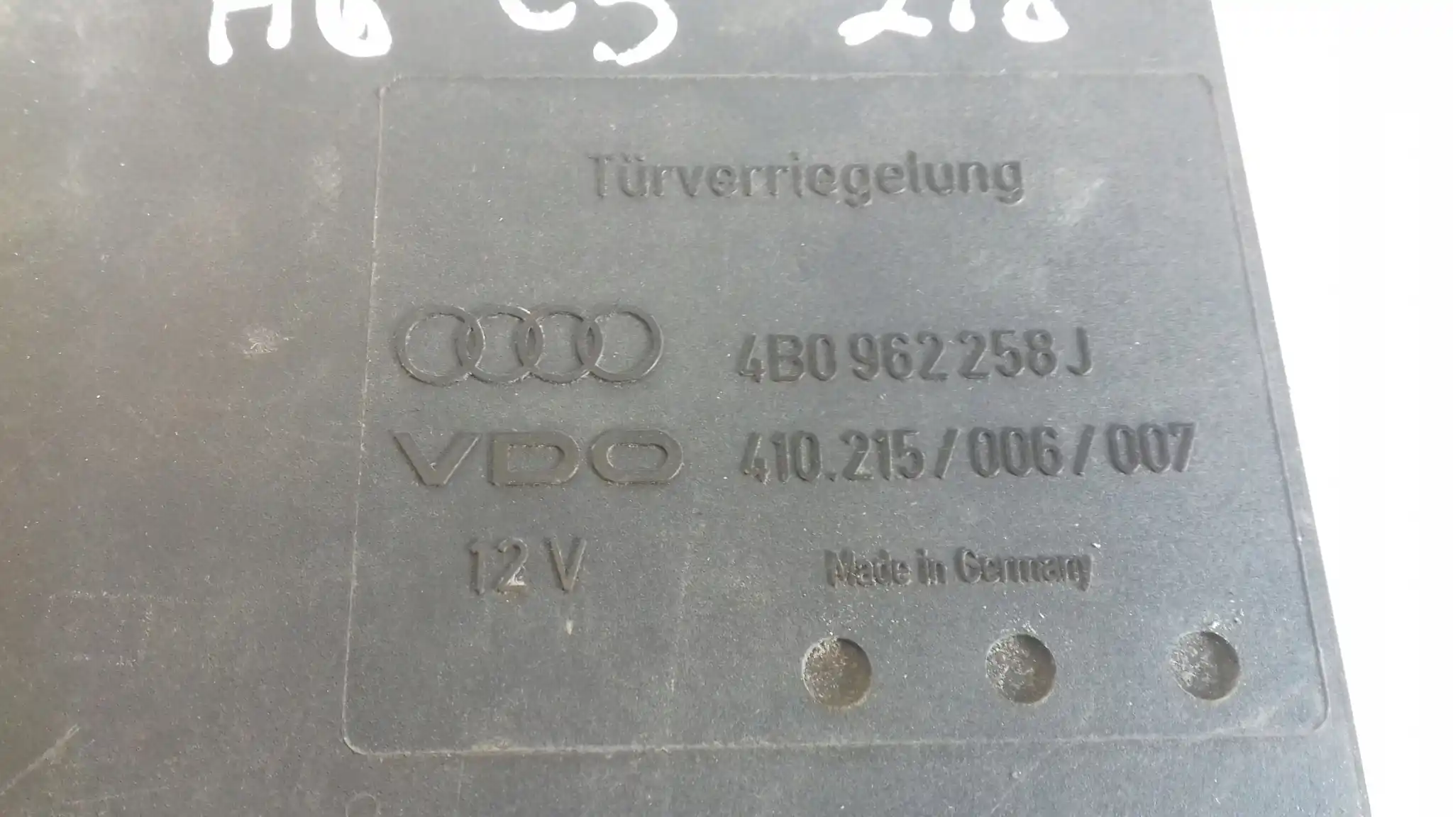KOMPUTER ZESTAW IMMO AUDI A6 C5 2.8 QUATTRO AHA