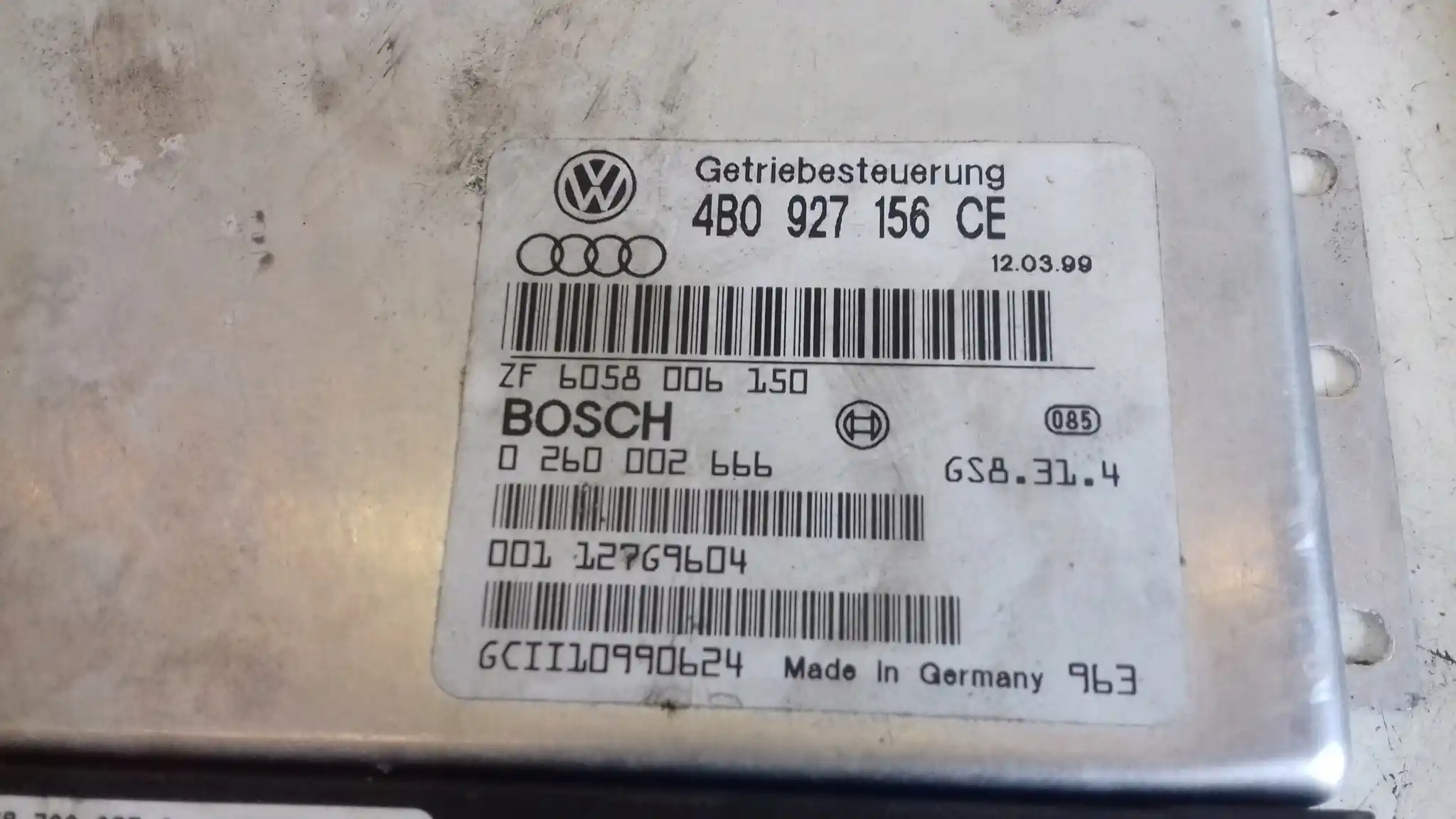 KOMPUTER ZESTAW IMMO AUDI A6 C5 2.8 QUATTRO AHA