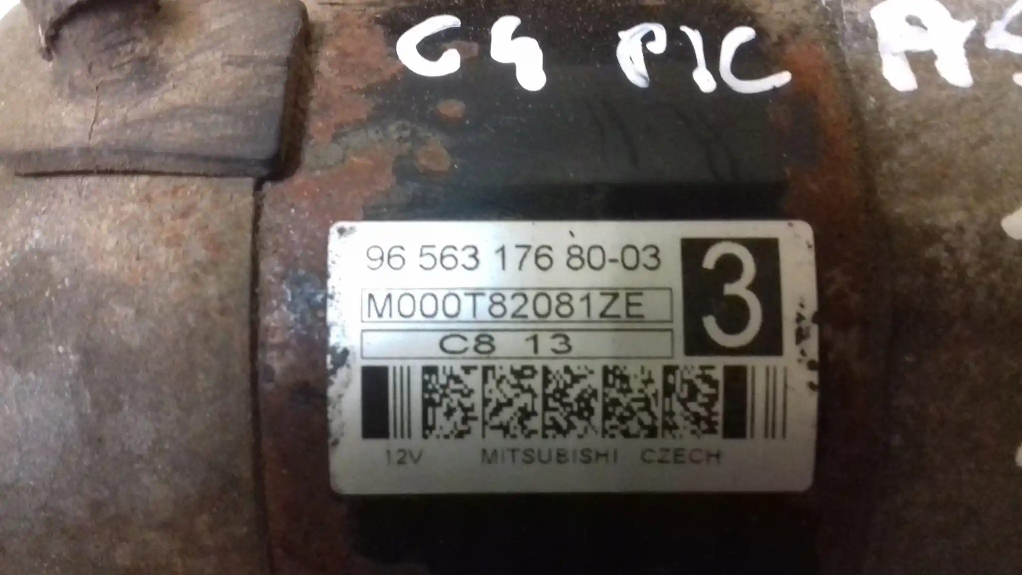 ROZRUSZNIK 9656317680 CITROEN C4 PICASSO I 1.8 16V