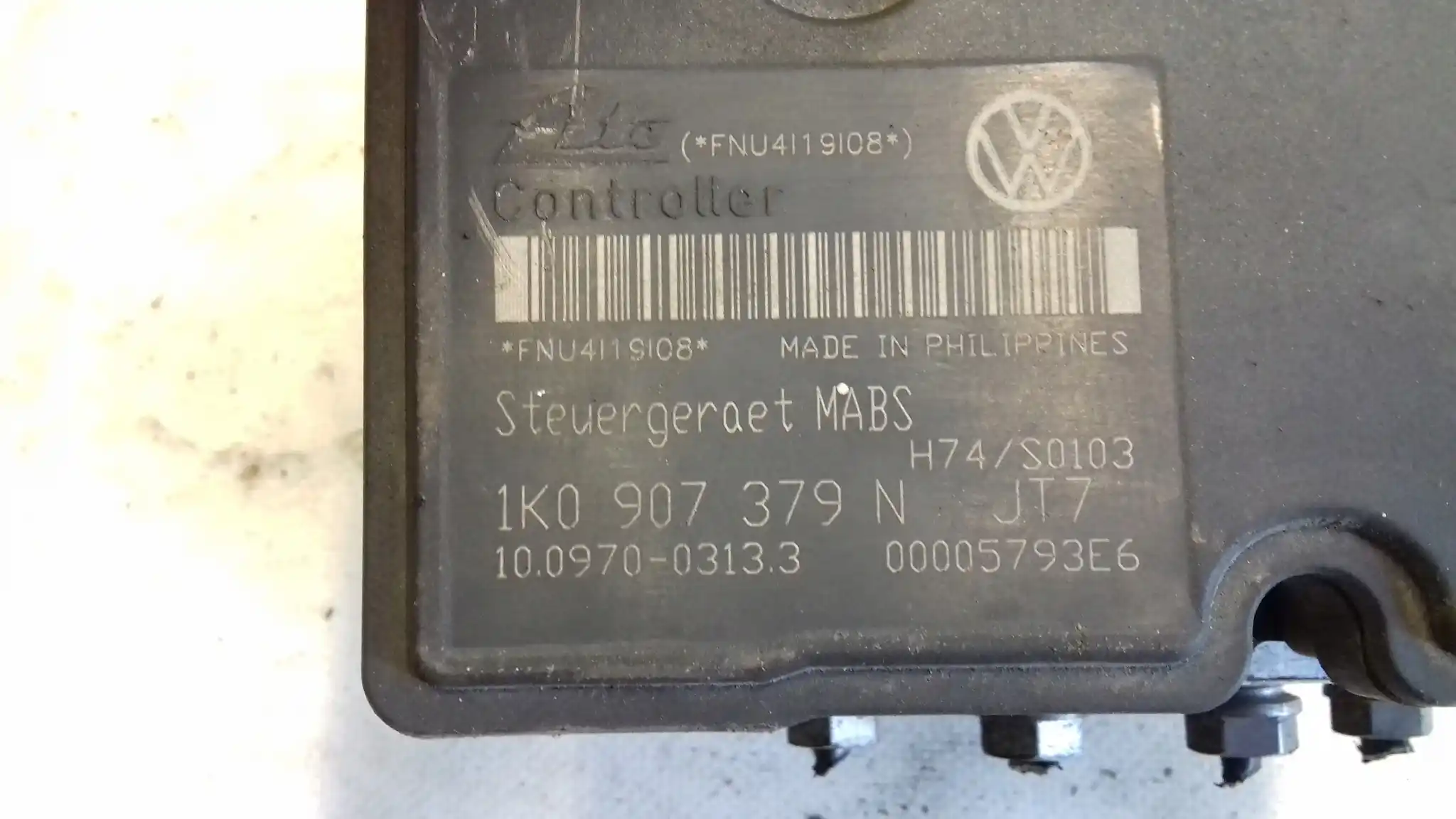 POMPA ABS 1K0614117F 1K0907379N SKODA OCTAVIA II 1.6 MPI 04-