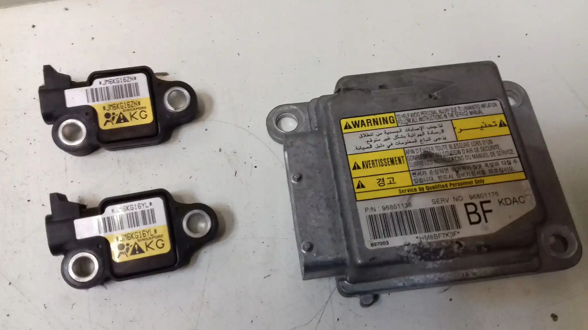 PASY BEZPIECZEŃSTWA MODUŁ MATIZ SPARK II M200 05-