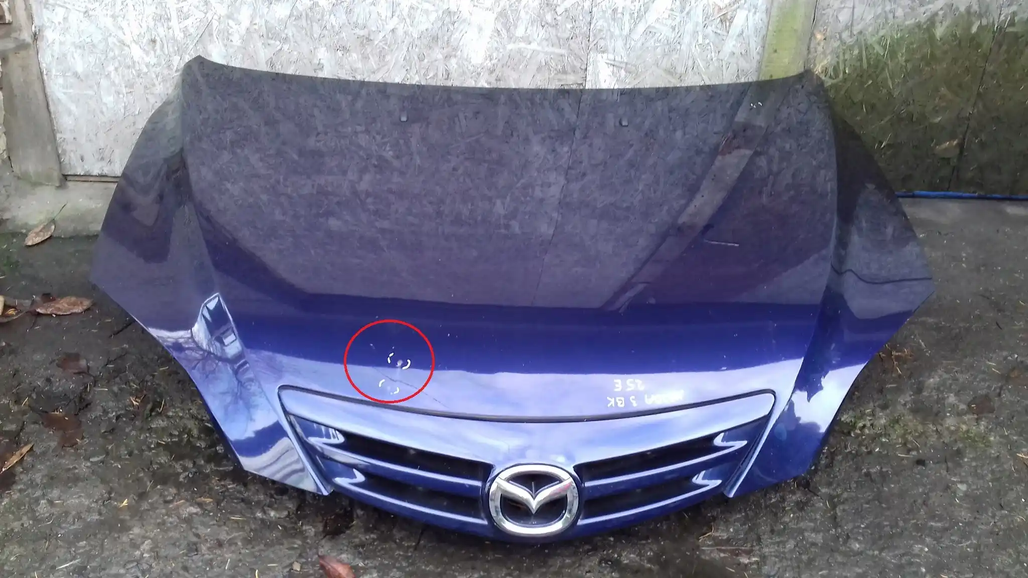 MASKA POKRYWA SILNIKA GRILL ATRAPA MAZDA 3 I BK 03-06 HB SPORT 25E