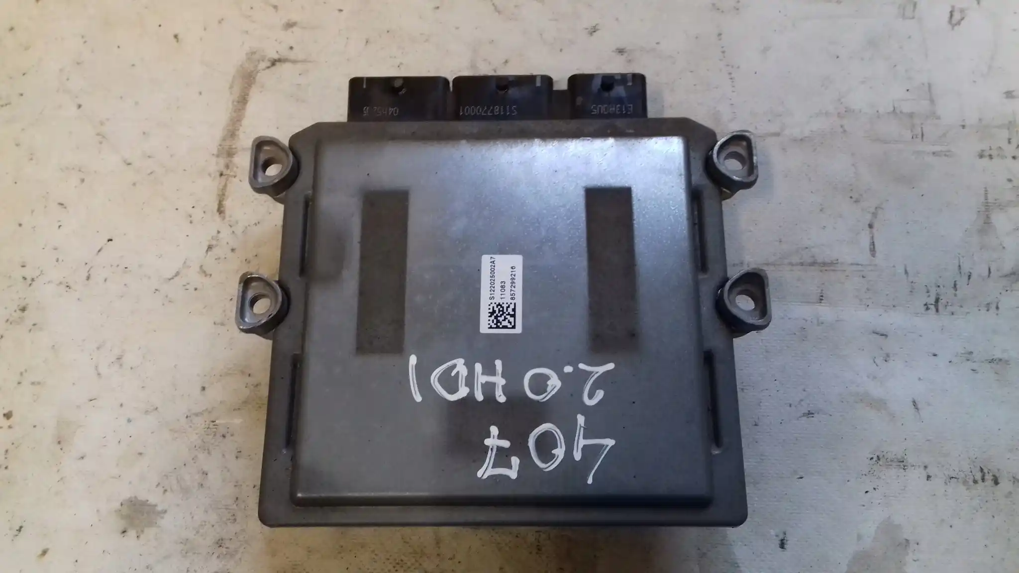 KOMPUTER STEROWNIK SILNIKA 5WS40264D 9661617480 PEUGEOT 407 2.0 HDI 04-