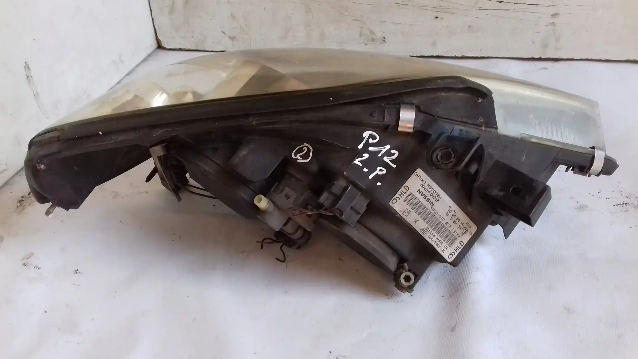 LAMPA LEWY PRZÓD PRZEDNIA 26060AU800 NISSAN PRIMERA P12 02-07