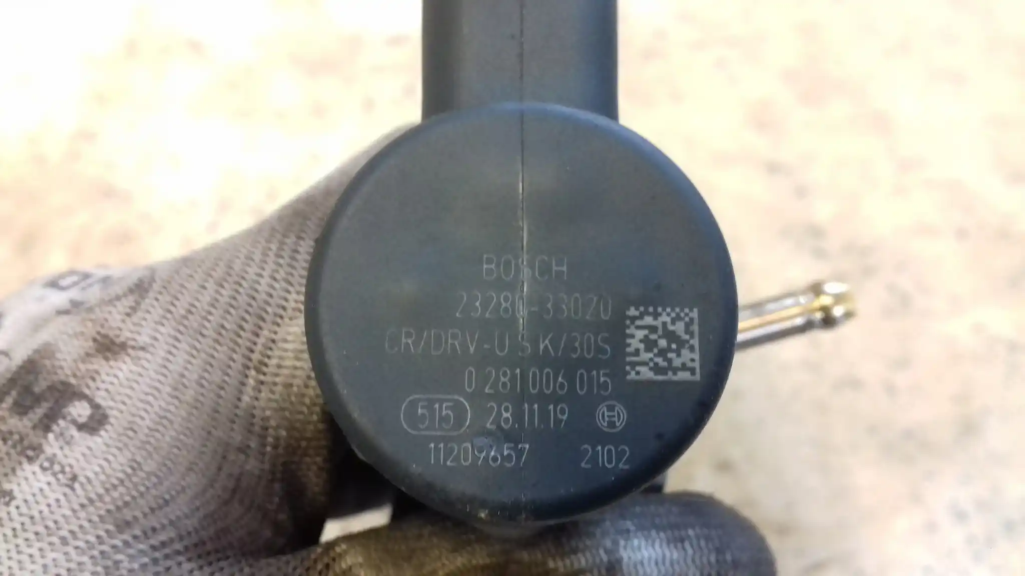 LISTWA WTRYSKOWA 0445214133TOYOTA YARIS II 1.4 D4D