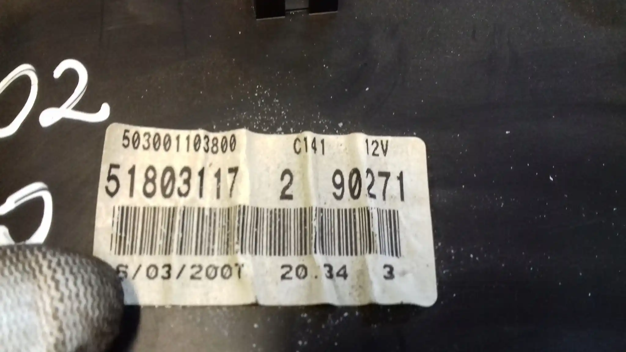 LICZNIK ZEGARY 503001100800 51803117 FIAT GRANDE PUNTO 1.4 8V 05-09