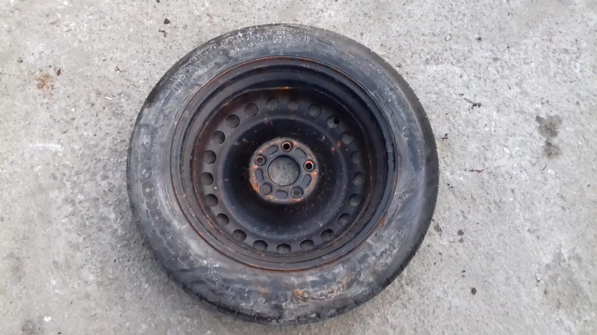 KOŁO DOJAZDOWE 1S71MF04047 FORD 16'' ET25 5x108 HANKOOK T125/85
