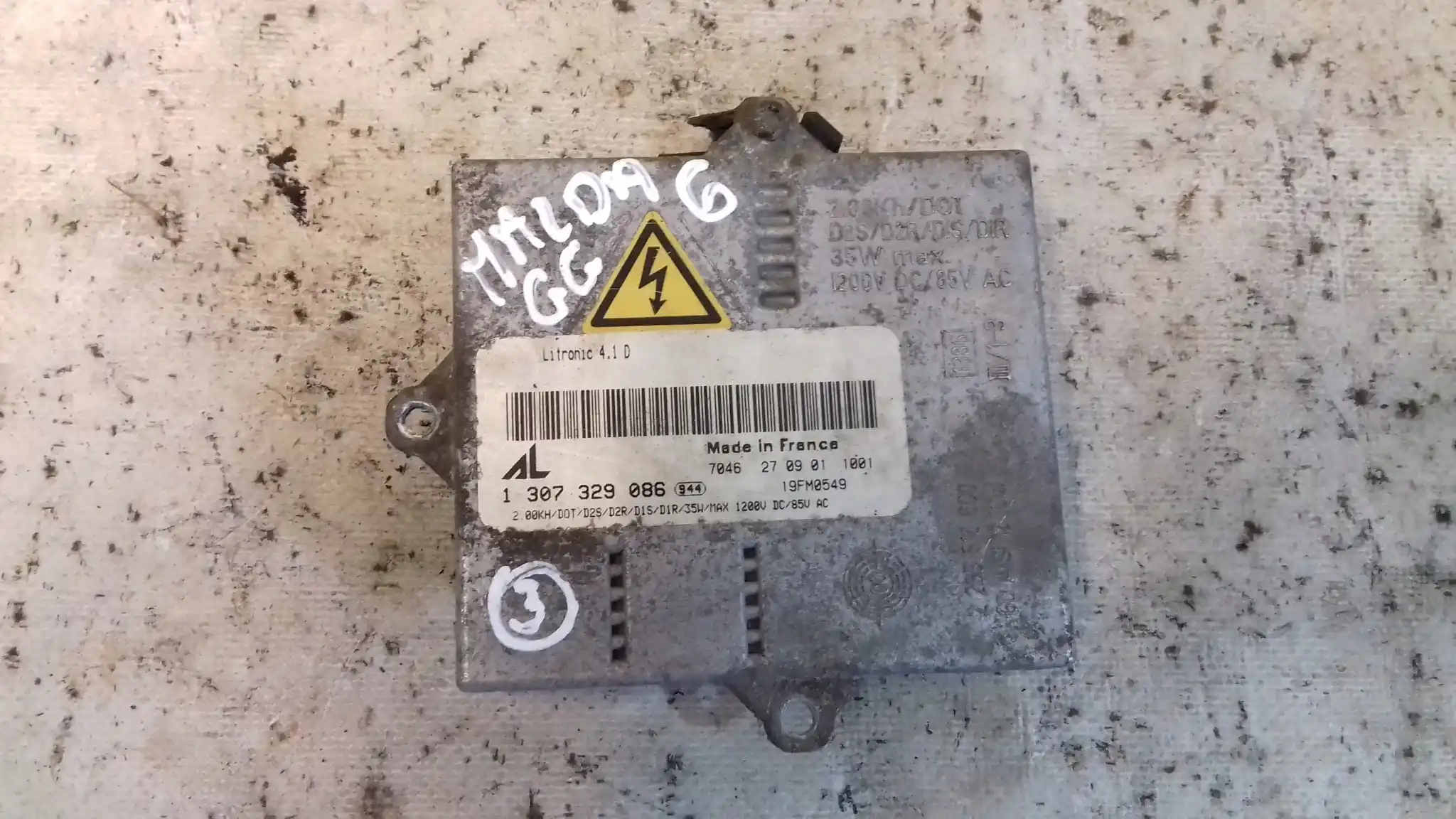 PRZETWORNICA XENON 1307329086 MAZDA 6 GG GY VW BMW AUDI MERCEDES MINI
