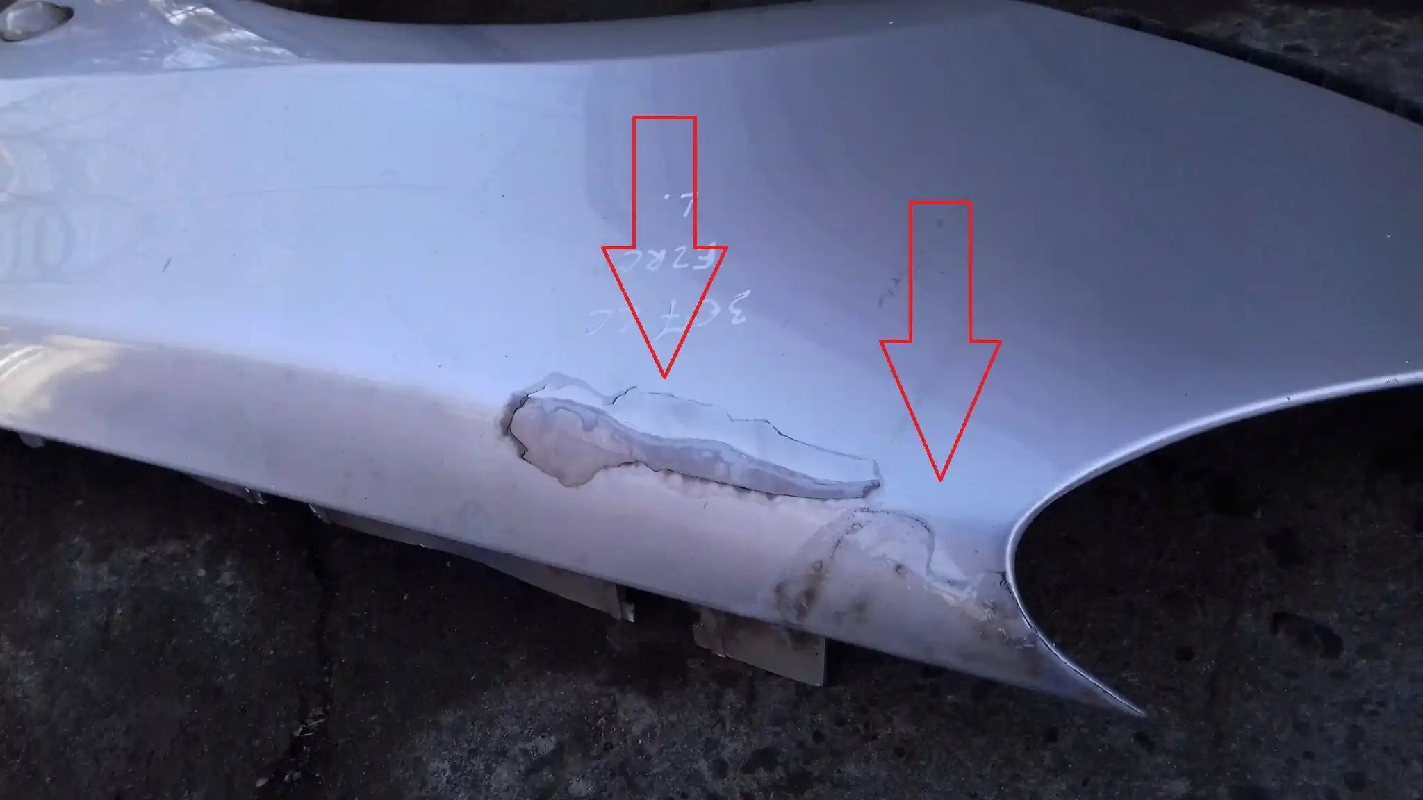 BŁOTNIK LEWY PRZÓD PRZEDNI PEUGEOT 307 CC CABRIO 01- EZRC