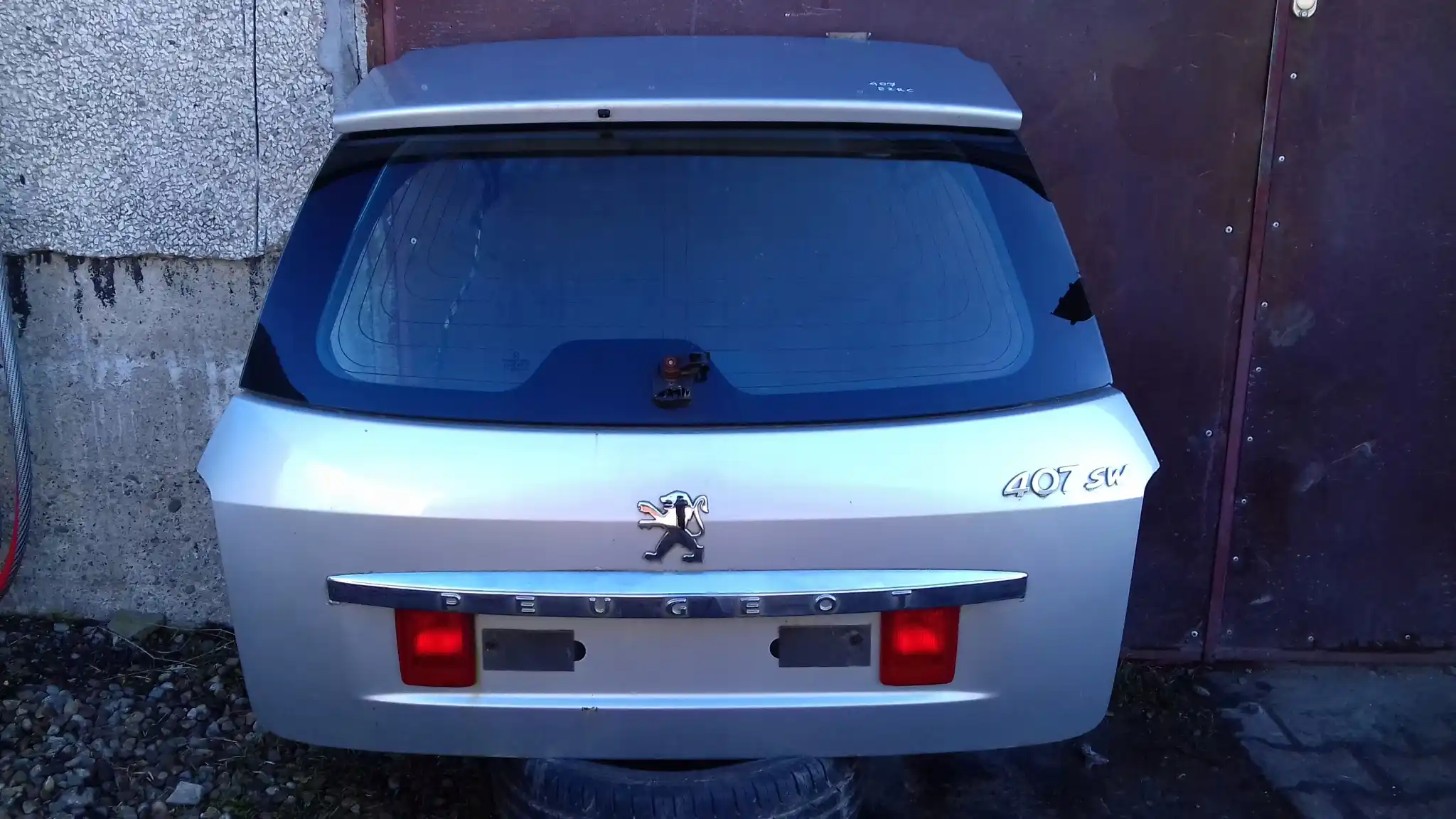 KLAPA TYŁ TYLNA PEUGEOT 407 SW KOMBI 04- EZRC