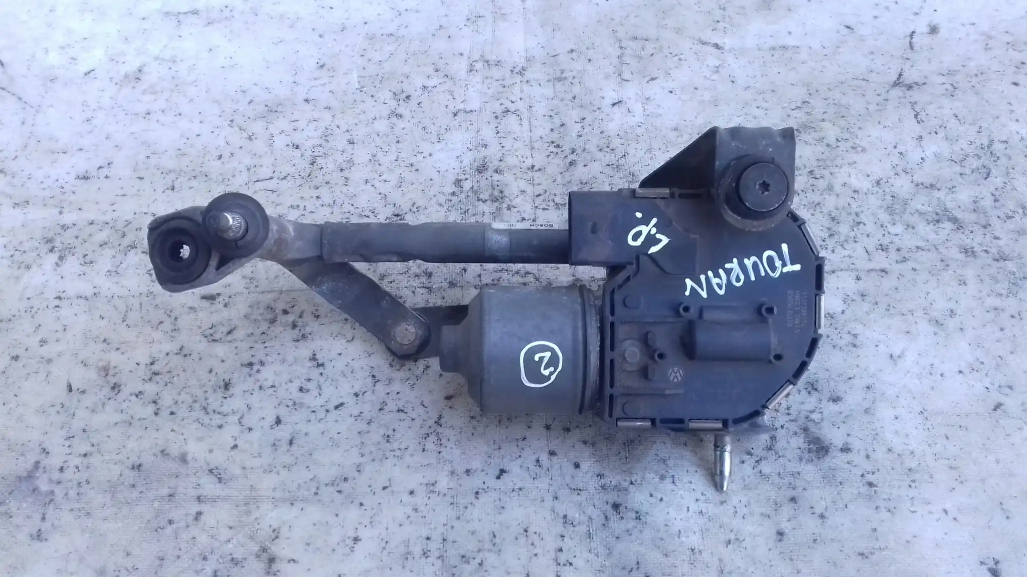 MECHANIZM SILNICZEK WYCIERACZEK LEWY PRZÓD 3397020665 VW TOURAN I 03-06