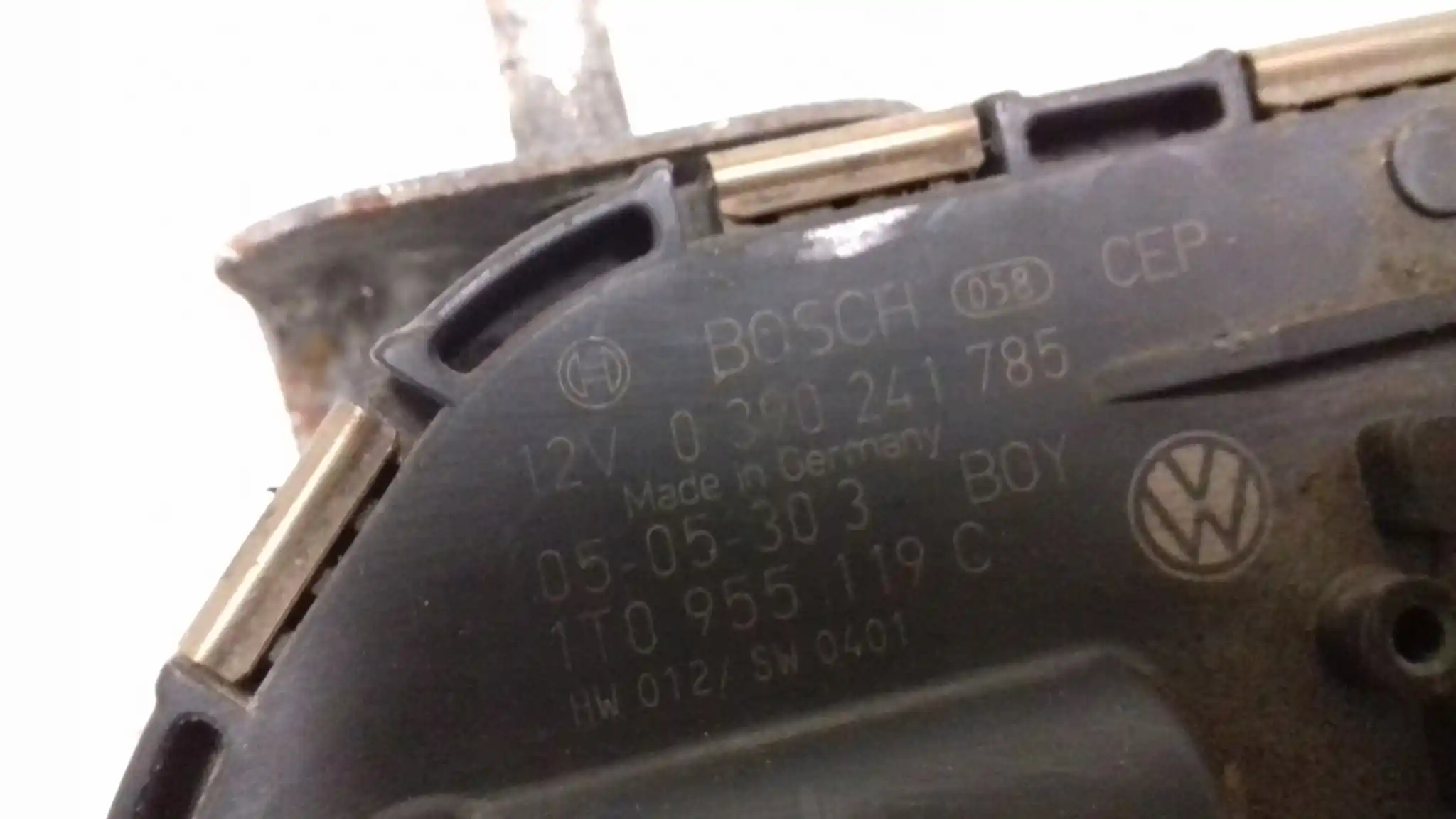 MECHANIZM SILNICZEK WYCIERACZEK LEWY PRZÓD 3397020665 VW TOURAN I 03-06