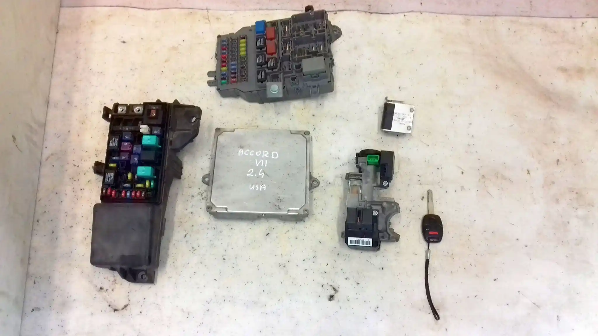 KOMPUTER 37820RADA91 ZESTAW IMMO HONDA ACCORD VII 2.4 02-