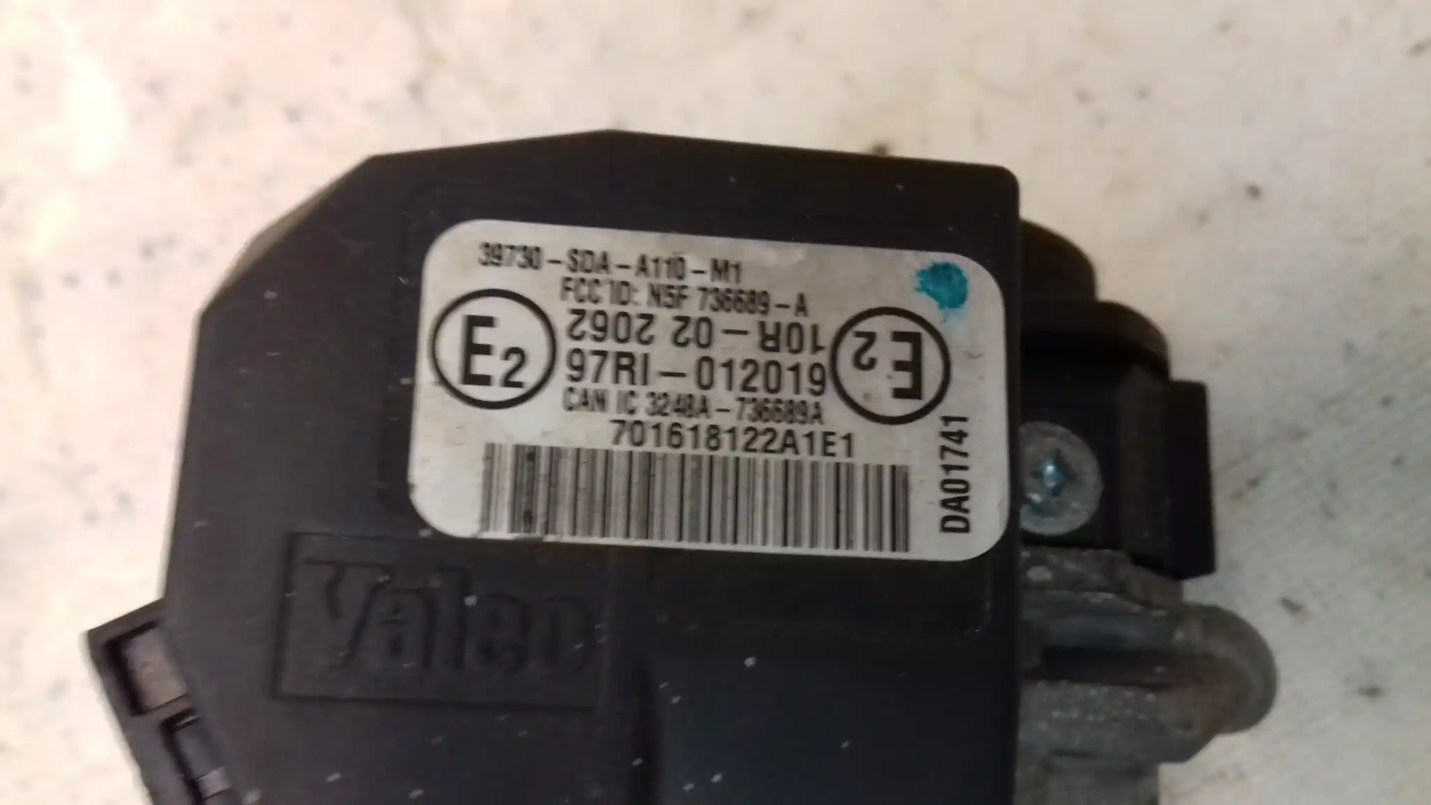 KOMPUTER 37820RADA91 ZESTAW IMMO HONDA ACCORD VII 2.4 02-
