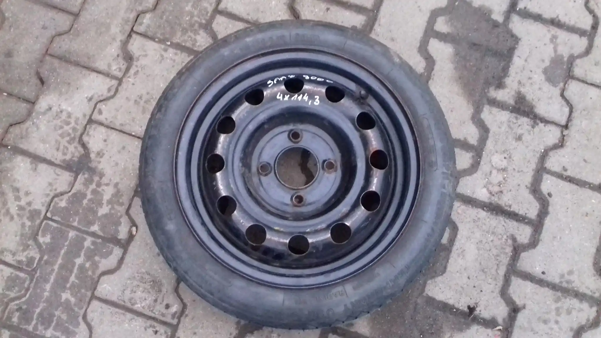 KOŁO DOJAZDOWE 8942088 SAAB 4x114,3 4Jx15'' ET55 MICHELIN T115 70R15''