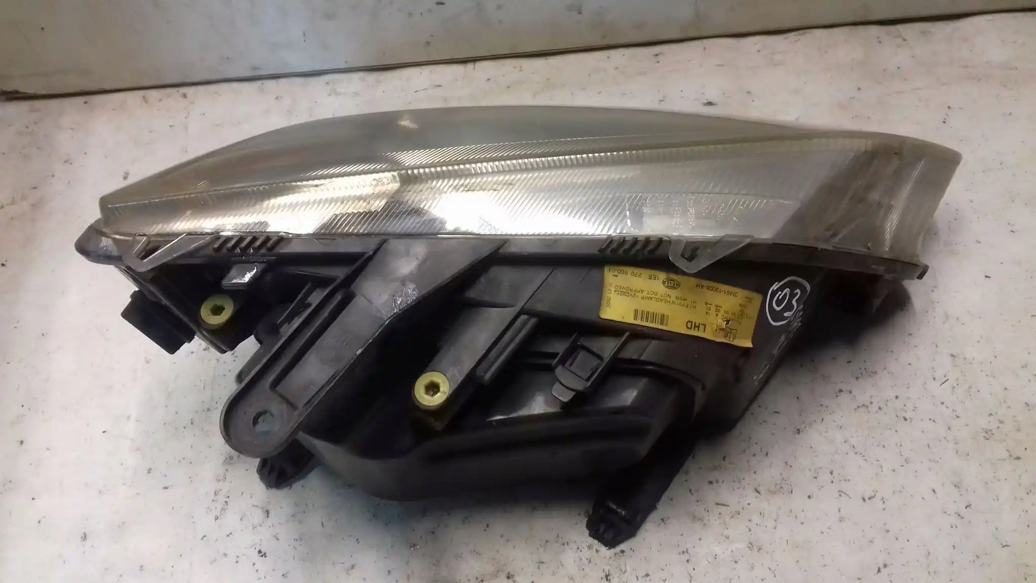 LAMPA LEWY PRZÓD PRZEDNIA 3M5113006AH FORD C-MAX MK1 03-06
