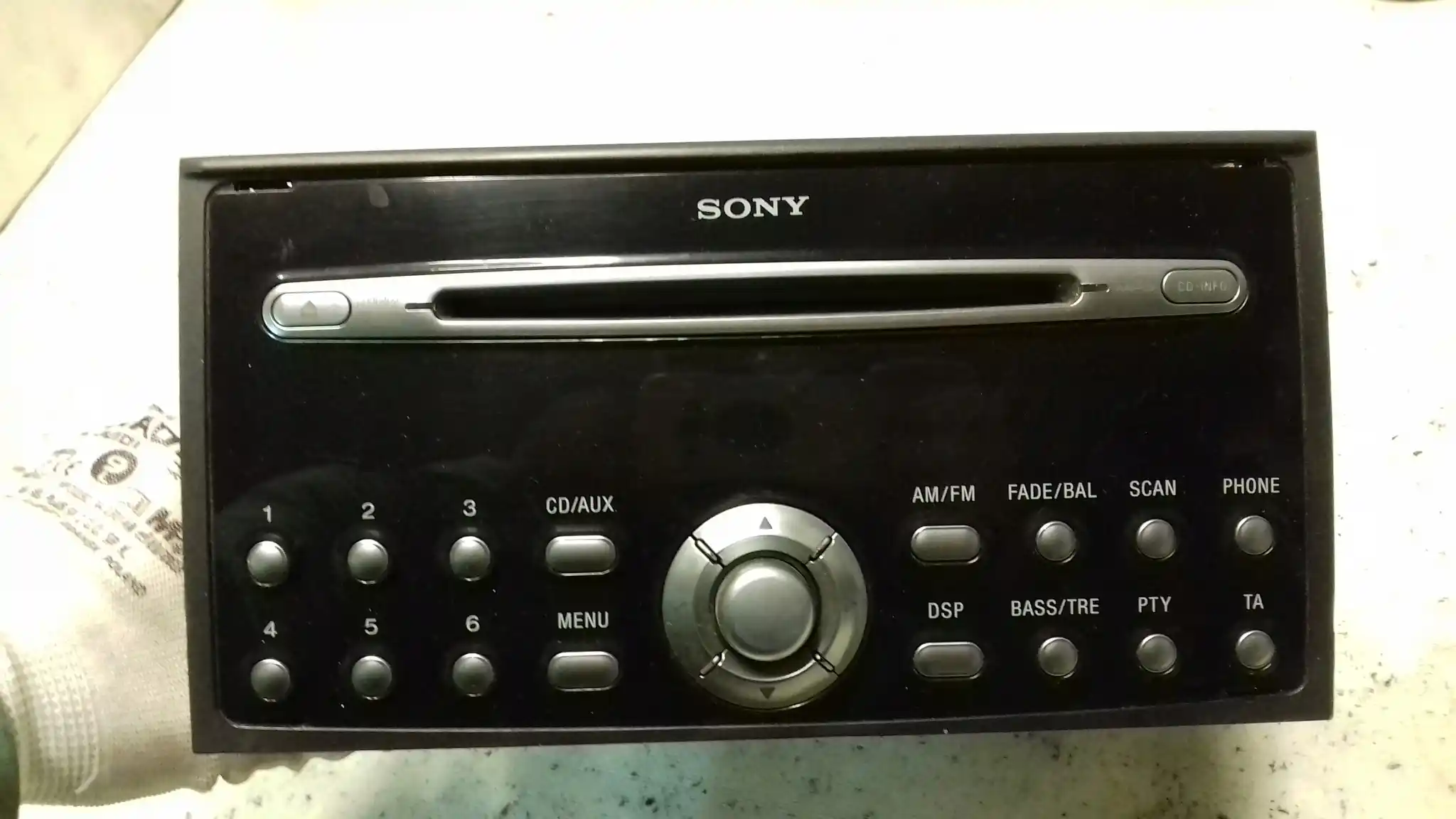 RADIO RADIOODTWARZACZ CD 4M5T18C815BE FORD C-MAX MK1 03-