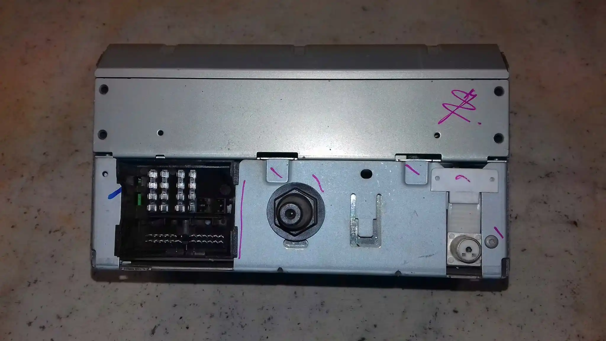RADIO RADIOODTWARZACZ CD 4M5T18C815BE FORD C-MAX MK1 03-