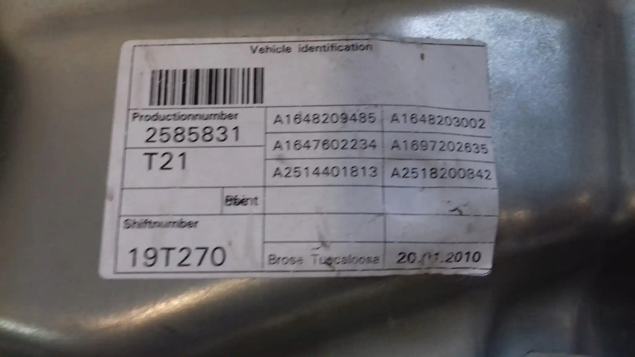 MECHANIZM SILNICZEK SZYBY PRAWY PRZÓD MERCEDES ML W164 05-