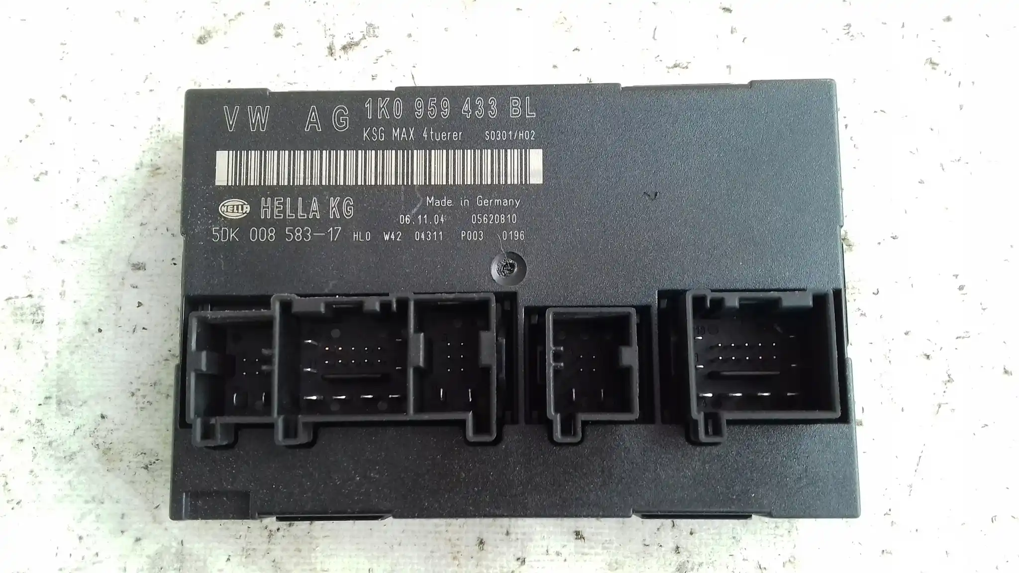 KOMPUTER 06A906033CL 5WP4021304 ZESTAW IMMO SKODA OCTAVIA II 2 1.6 8V 04-