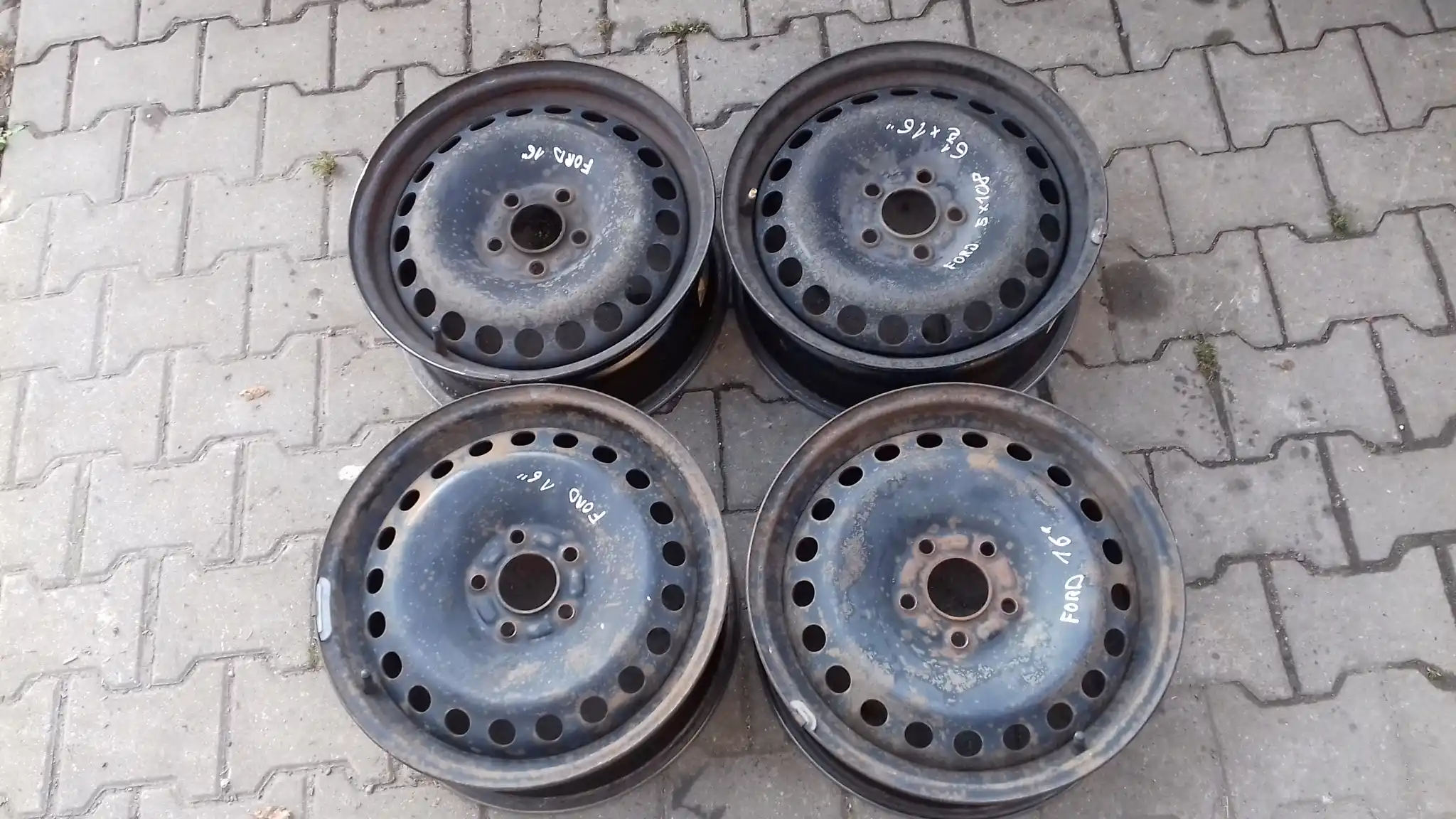 FELGI STALOWE 6G921007FC FORD 6,5Jx16" 5x108