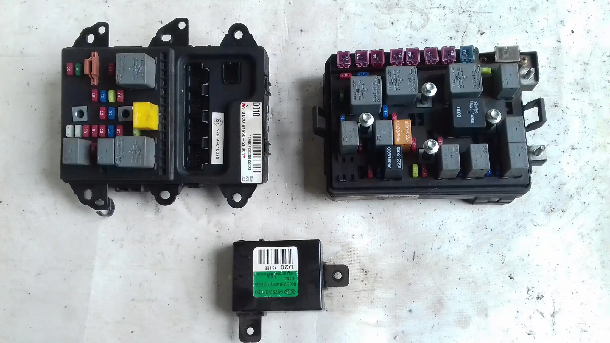 KOMPUTER 391072A110 ZESTAW IMMO KIA CERATO I 1.5 CRDI 03-08