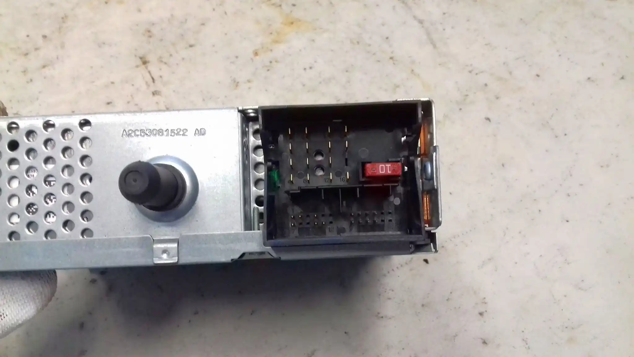 RADIO RADIOODTWARZACZ CD 96613825XT CITROEN C2 03-08
